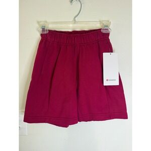 Scuba High Rise Short 5" Berry Rumble Size XXXS (00-0) NWT